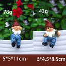 Climbing Elf Dwarf Ornaments Flower Pot Hanging Decoration Elf Pendant