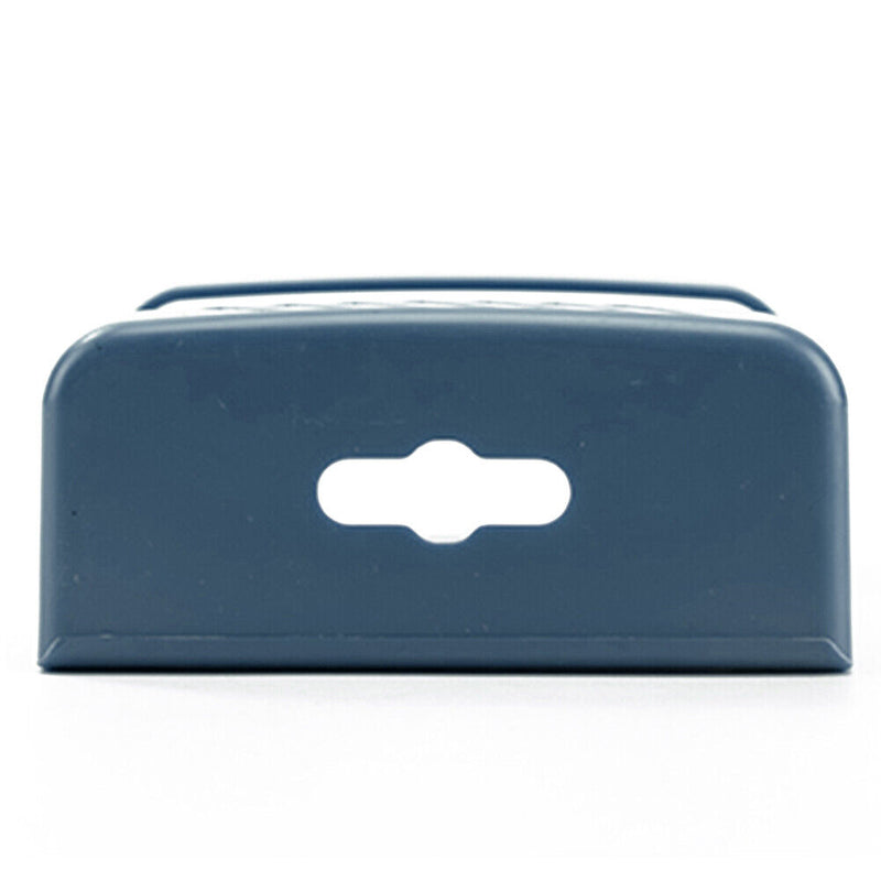 Wall Mounted Remote Control Storage Box Home Phone Holder Case Stand (Blue)