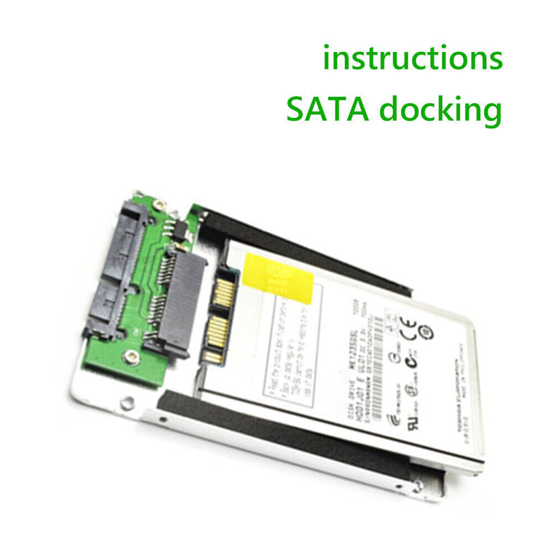 Laptop USATA Micro 1.8 inch SSD to 2.5 inch SATA Hard Drive Enclosure Case
