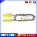 Aquarium Pipe Cleaning Brush Tube Flexible Double End Hose Cleaner (Yellow)
