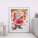 5D DIY Part Special Shape Drill Rhinestone Diamond Painting Santa Claus Handw