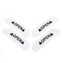 4pcs Car OPEN Reflective Tapes Warning Mark Open Car Door Stickers (White) Newly