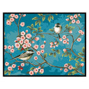 Full Embroidery Bird Flower 3-Beach 11CT Printed Cross Stitch Cotton DIY Kit