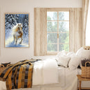 Horse Running in the Snow Diamond Painting Kits Full Round Drill Home Wall Decor