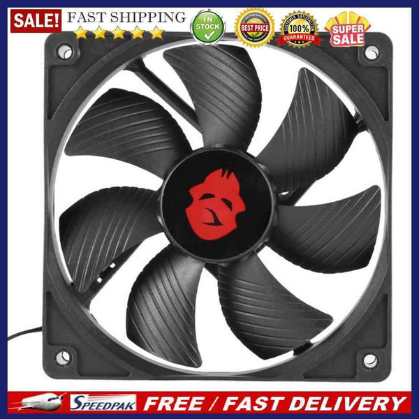 12cm 4 Pin High Speed Desktop Chassis Fan 12V Large Air Volume Computer Cooler