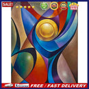 5D DIY Abstract Pattern Full Round Diamond Painting Mosaic Picture Rhinestone