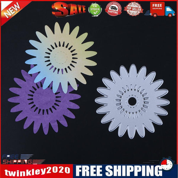 Sunflower DIY Metal Stencil Scrapbook Craft Cutting Die-141888