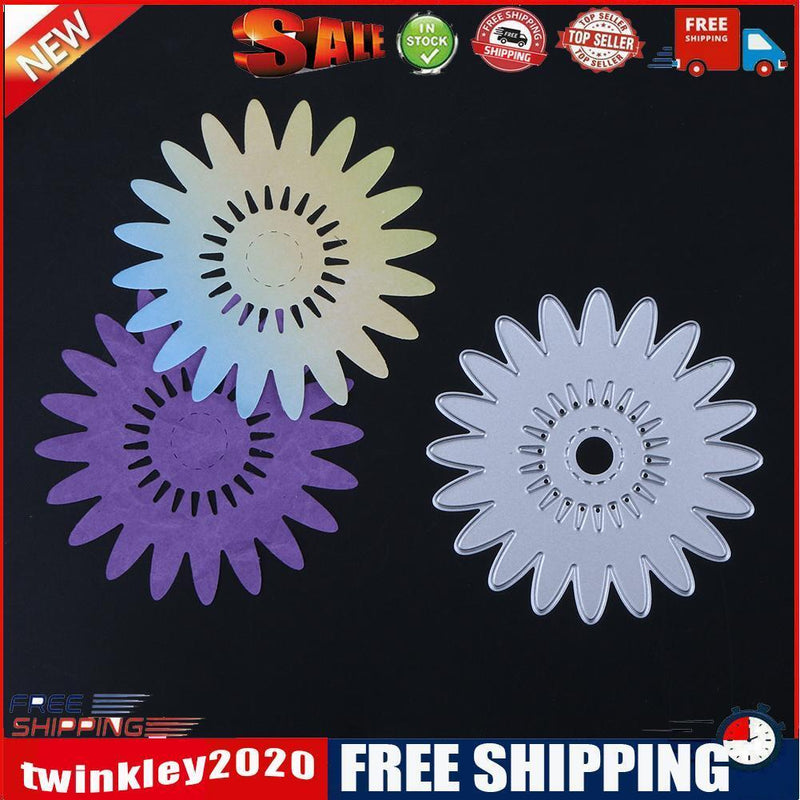 Sunflower DIY Metal Stencil Scrapbook Craft Cutting Die-141888