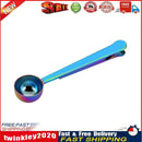 Multifunction Kitchen Measuring Spoon Seal Clip Coffee Spoon (Multicolor) Newly