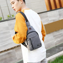 Casual Crossbody Chest Sling Bags Canvas Men Shoulder Messenger Sports Hand