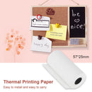 5 Roll Thermal Printer Paper Print Label for Photo Printer Replacement Accessory