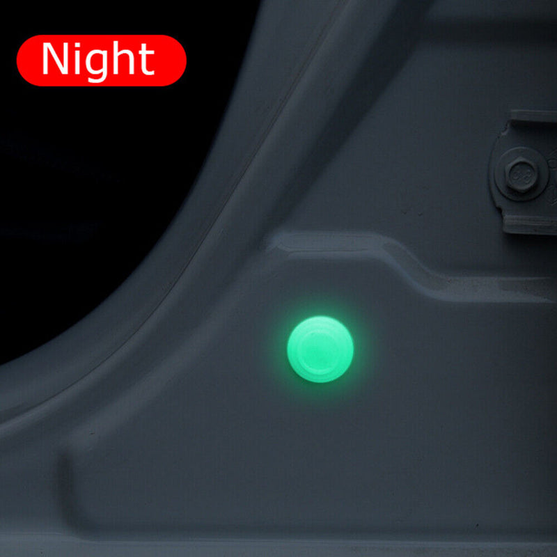 10pcs Anti-collision Pad Car Door Closing Anti-shock Stickers (Luminous)