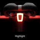 LED Bicycle Taillight 400mAh Waterproof MTB Bike Warning Rear Lamp with Bracket