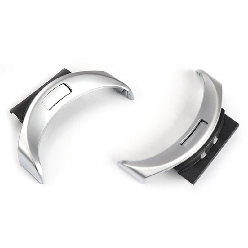Chrome Center Console Armrest Switch Button Trim Cover for Mercedes Benz C Class
