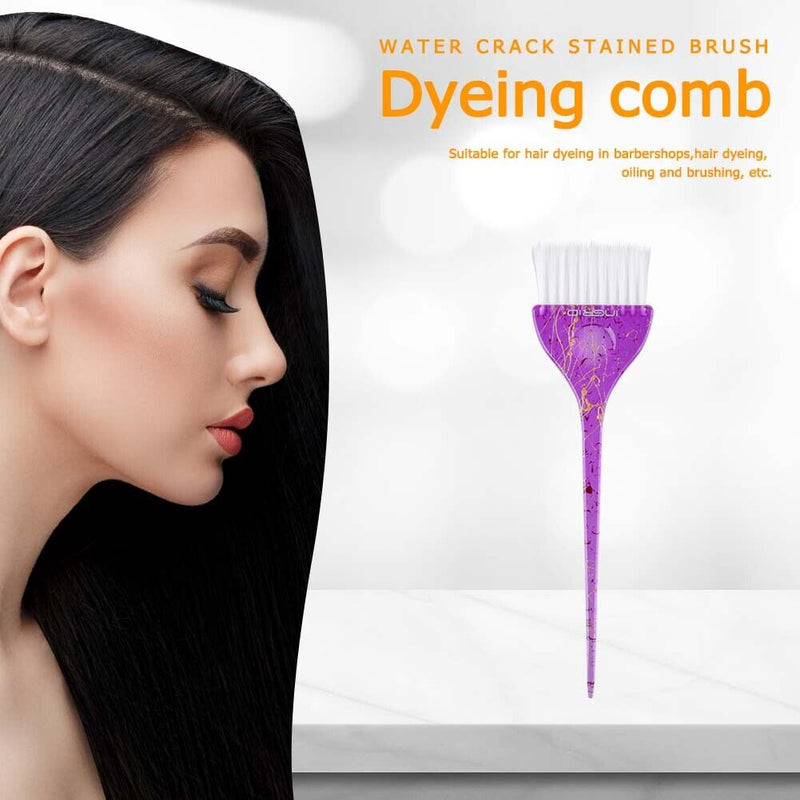 Portable Hair Tinting Tool Mini Light Dyeing Hair Brushes Home Practical Comb