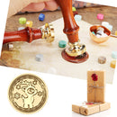 25mm Christmas Wax Seal Stamp Cartoon Head DIY Retro Sealing Decor (SD062) Newly
