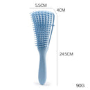 Detangling Hair Brush Massage Wet Comb Detangler Hairbrush (Light Blue) Newly
