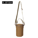 Outdoor Gas Canister Lamp Storage Bag Portable Water Bottle Cover (Camel S)