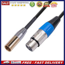 XK101K18 Mini XLR Male to XLR Female Video Audio Cable Adapter for Canon Ca
