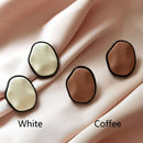 For Women Women Gift Earrings Jewelry Geometric Enamel Earring Stud Earrings