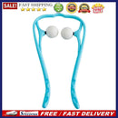Dual Trigger Point Cervical Neck Massager Hand Roller Neck Shoulder Leg Slimmer