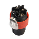 2pcs 4-Pole Male Audio Cable Connector Plug for Cable NEUTRIK NL4FC