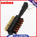 Lightweight Dual Sided Golf Club Cleaning Brush Golf Putter Groove Cleaner Tool