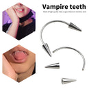 Vampire Teeth Piercing Jewelry Safe Body Piercing for Halloween Party Props