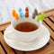 5pcs Silicone Squirrel Tea Bag Hanging Tea Infuser Cup Clip (Mixed Color) Newly