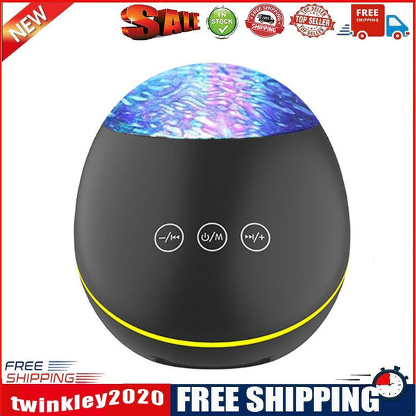 Ocean Water Ripple LED Projector 7 Modes Bluetooth-compatible Projection La