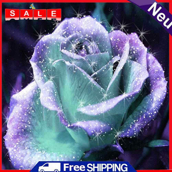 5D DIY Full Drill Diamond Painting Glitter Flower Cross Stitch Embroidery Gift