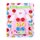 Kids Montessori Educational Toys Children Beads Lacing Board Wooden Toys Newly