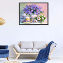 5D DIY Diamond Painting Kits Flower Full Round Drill Rhinestone Wall Art Craf