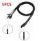 ALLOYSEED 5pcs 70cm Dupont Cable Stepper Motor Wire 1 Pin Male and Female