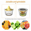 Citrus Juicer Lemon Orange Squeezer 5 in 1 Manual Press Lime Reamer Kitchen