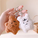 Cute Bag Pendant Girl Decoration Bear Key Ring Keychain Plush
