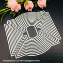 Nesting Frame Metal Cutting Die Stencils Scrapbooking Craft Embossing Card V6G9