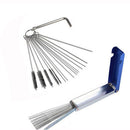 Brush Dirt Jet Hex Wrench Carburetor Cleaning Kit Aluminum box through pin