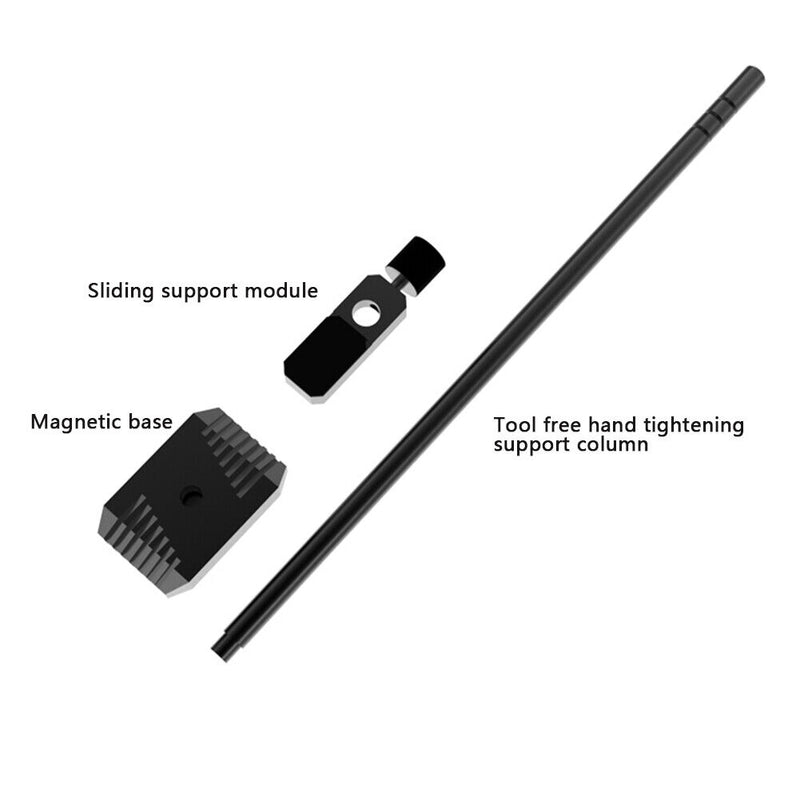 COOLMOON VT192 Aluminum GPU Support Desktop Case Video Card Holder (Black) Newly