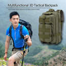 30L Outdoor Sports Waterproof Backpacks Large Storage Rucksack (Army Green)