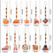 Deocr Crafts Tray Decoration Tassel Beads Garland Pendant Wooden Thanksgiving