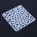 Spray Plate DIY Draw Tool Photo Album Tools for Kids Theme Hollow Ruler