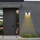 Warm White 4 LED Solar Lights Waterproof Wall Stair Lamp for Security