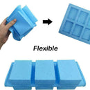 Rectangle Food Grade Silicone Soap Mold Cake Mould Making Q9W6 Soap AWDE L3I4