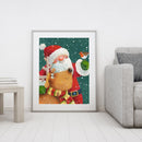 Santa Oil Paint By Numbers DIY Coloring Picture for Adults Children Gift Cartoon