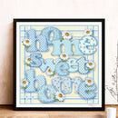 5D DIY Full Round Diamond Painting Rhinestone Home Needlework Sets Modern Dec