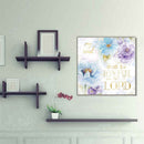 Ink Flower Oil Paint By Numbers Kit DIY Acrylic Painting on Canvas Frameless Set