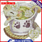 Flower Animal Cross Stitch 14CT Stamped Canvas DIY Embroidery Home Decoration