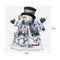 5D Diamond Painting Christmas Snowman Embroidery Cross Stitch Craft