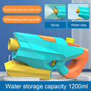Shower Water Gun Children Water Toys Dual-Mode Spray Water Gun Gift (Green)